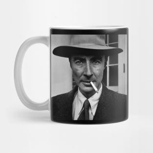 Robert Oppenheimer Smoking Photo Mug